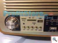 Φορητό Επαναφορτιζόμενο Ραδιόφωνο Retro Kemai