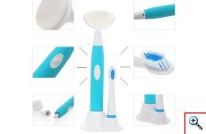 Ηλεκτρική Οδοντόβουρτσα & Συσκευή Καθαρισμού Προσώπου 2 σε 1 KEMEI KM-3106