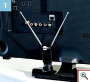 Ψηφιακή 4k Premium HD - HDTV Κεραία Τηλεόρασης Αυτοενισχυόμενη Υψηλής Απολαβής - TV HD Black Box VHF - UHF - FM