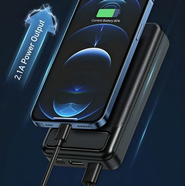 KLGO Power Bank 20000mAh με 2 Θύρες USB-A