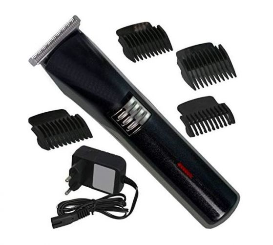 Επαναφορτιζόμενη Κουρευτική - Ξυριστική Μηχανή και Trimmer Kemei KM-1408
