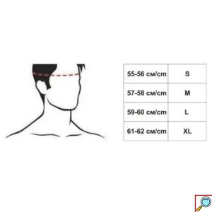 Κράνος Μοτοσικλέτας Full Face Unisex – Κόκκινο με Λευκές Λεπτομέρειες