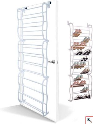 Κρεμαστή Παπουτσοθήκη Πόρτας 36 Ζευγαριών - Door Shoe Rack