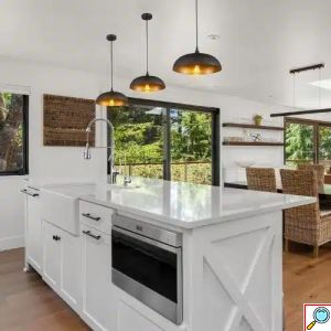 Κρεμαστό Φωτιστικό Οροφής E27 110-240V 60W 35x15x130cm Μαύρο/Χρυσό