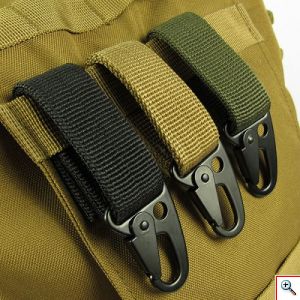 Κρεμαστός Γάντζος Carabiner Molle για Ζώνες και Σακίδια Στρατιωτικός