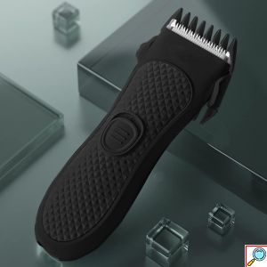 Επαναφορτιζόμενη Αδιάβροχη Ξυριστική Μηχανή Προσώπου και Σώματος Hoco Μαύρη
