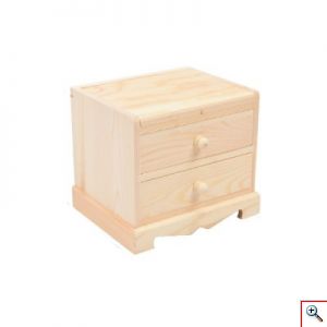 Ξύλινη Κοσμηματοθήκη 14,5x16x13 εκ. 
