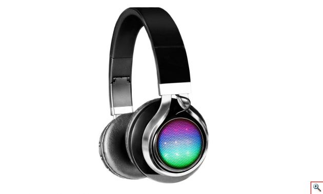 Ασύρματα & Ενσύρματα Over-Ear Ακουστικά LED Bluetooth με Aux, SD/TF, FM Radio & Μικρόφωνο - Wireless Headphones KTP-39