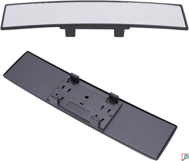 Εσωτερικός Κυρτός Ορθογώνιος Καθρέφτης Αυτοκινήτου 30cm