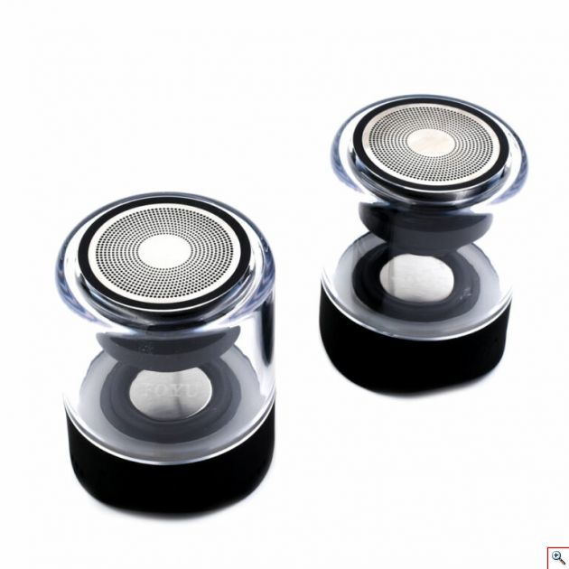 Ασύρματα Bluetooth Μαγνητικά Ηχεία Foyu FO-Y22 με Χρωματιστό LED Φωτισμό