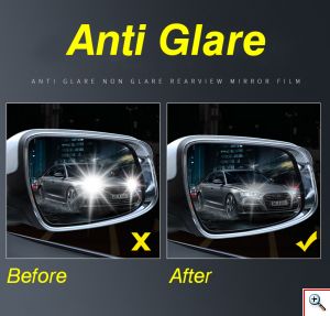 Σετ Αδιάβροχες Μεμβράνες για τους Πλαινούς Καθρέπτες του Αυτοκινήτου CaRSun LA-1136