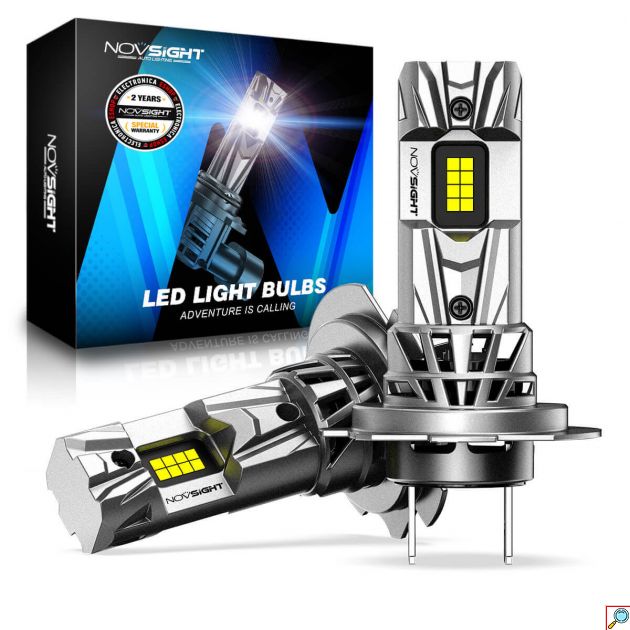 Λάμπες LED Αυτοκινήτου H7 Novsight 70W 18000LM 6500K IP68