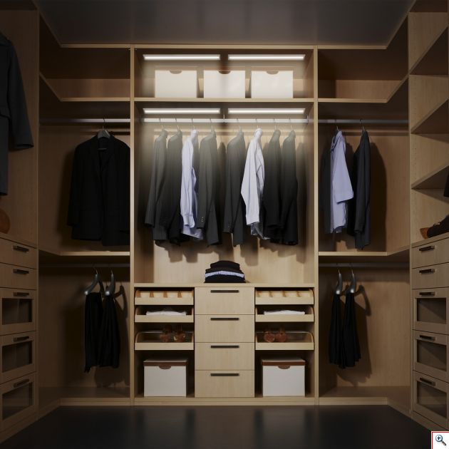 Λάμπα LED - Φωτιστικό 29cm με Αισθητήρα Κίνησης για Κρυφό Φωτισμό, Ντουλάπα, Συρτάρια, Κρεβατοκάμαρα, Κουζίνα κα