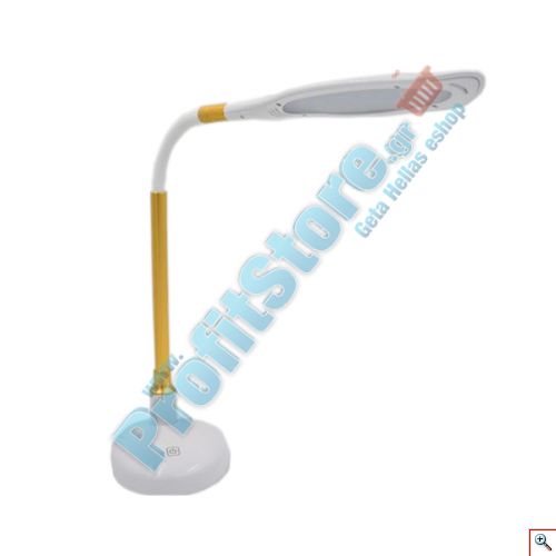  Επαναφορτιζόμενο USB Φωτιστικό Γραφείου LED με Εύκαμπτο Βραχίωνα και Διακόπτη Αφής - LED Lamp D26