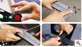 Πτυσσόμενο Τραπεζάκι για Laptop με Βάση για Mouse Pad & 2 Ανεμιστήρες - Smart Foldable Τ8 Table 