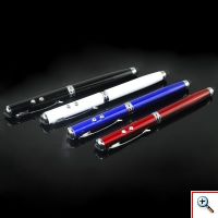 Δείκτης Laser 4 σε 1: Laser-Στυλό - Φακός - touch pen