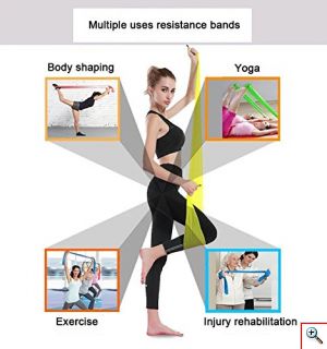 Σετ με Λάστιχα Γυμναστικής 3 σε 1 - Fitness Stretch Bands Set of 3