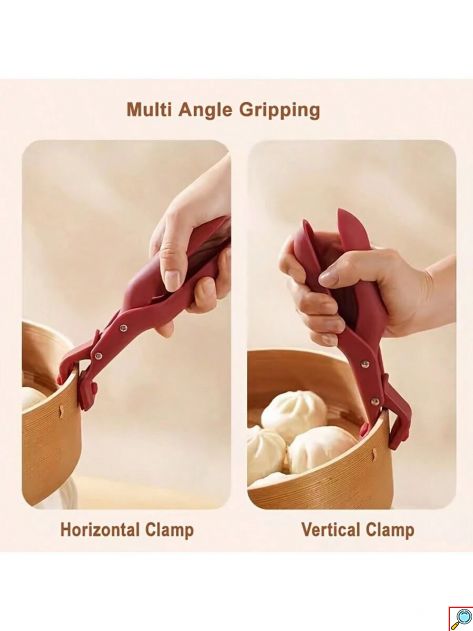 Λαβίδα Ζεστών Αντικειμένων Μαγειρέματος - Γκρι