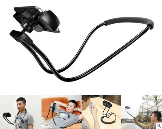 Βάση Στήριξης Για Κινητά Περιλαίμιο Αυχένα Λαιμού - Necklace Cell Phone Support Necky