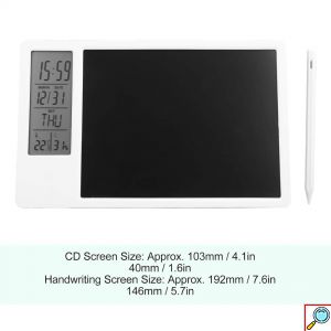 LCD Ηλεκτρονικό Tablet Γραφής Ημερολογίου με Type-C & Οθόνη 19.2 x 14.6 cm