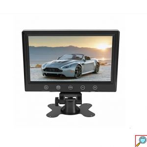 LCD Οθόνη Μόνιτορ 9″ HD TFT/LED Με Κουμπιά Αφής Και 2 Εισόδους Βίντεο - Οθόνη αφής τετραπλής οθόνης οπισθοπορείας οχήματος 9” TFT/LED Hi-Res και τηλεχειριστήριο