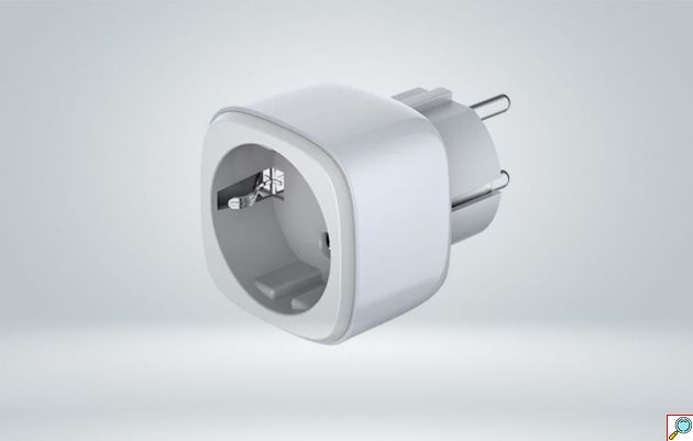 Ldnio Smart Μονόπριζο με Διακόπτη - WiFi Bluetooth και Δυνατότητα Ελέγχου μέσω Εφαρμογής - Λευκό 