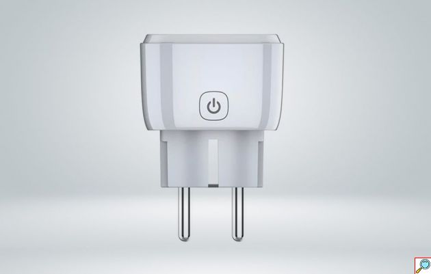 Ldnio Smart Μονόπριζο με Διακόπτη - WiFi Bluetooth και Δυνατότητα Ελέγχου μέσω Εφαρμογής - Λευκό 