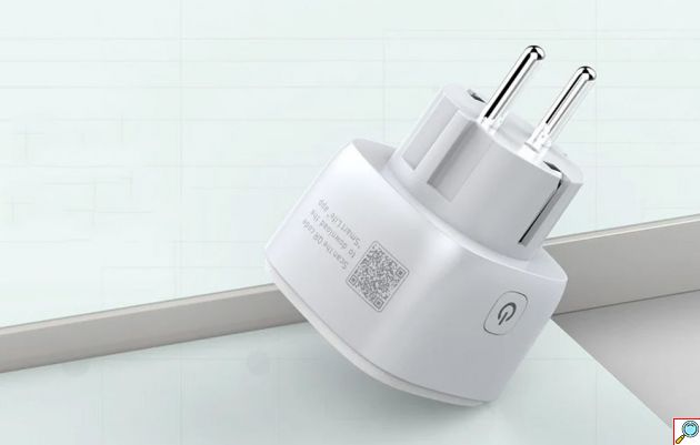 Ldnio Smart Μονόπριζο με Διακόπτη - WiFi Bluetooth και Δυνατότητα Ελέγχου μέσω Εφαρμογής - Λευκό 