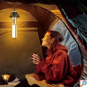 LED Επαναφορτιζόμενος Τηλεσκοπικός Προβολέας – Αναδιπλούμενος Φακός Aerbes 