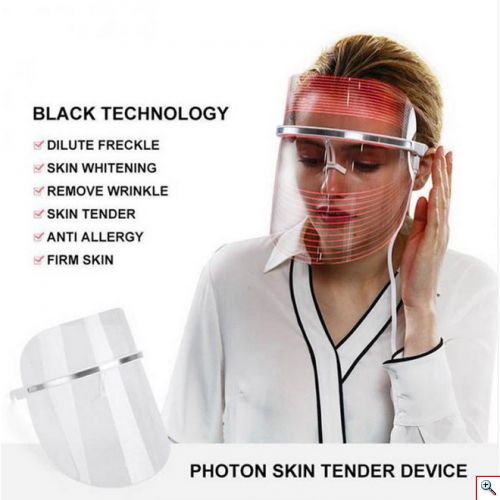 LED Μάσκα Προσώπου για Φωτοθεραπεία - New Light Therapy Mask