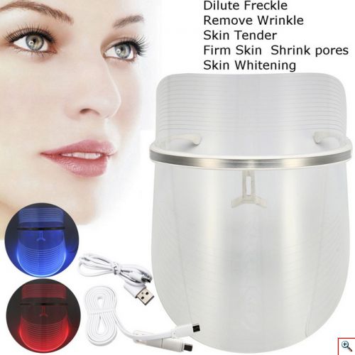 LED Μάσκα Προσώπου για Φωτοθεραπεία - New Light Therapy Mask