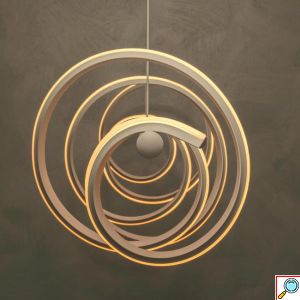 LED Κρεμαστό Φωτιστικό Οροφής 60W με 3 Ρυθμίσεις Φωτισμού 28.5 x 105 x 12cm - Universo