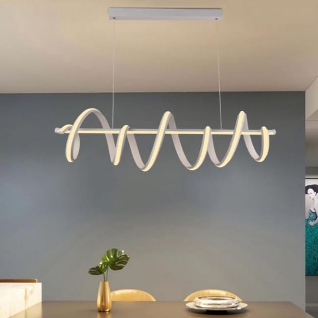 LED Κρεμαστό Φωτιστικό Οροφής 60W με 3 Ρυθμίσεις Φωτισμού 28.5 x 105 x 12cm - Universo