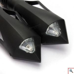 Φλας Μοτοσυκλέτας με 13smd LED και Φώτα Ημέρας 2τμχ - LED Lighting Motorcycle 