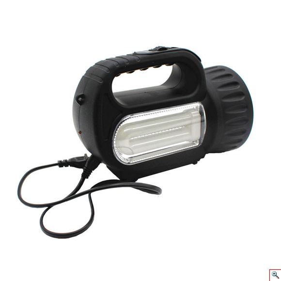 Φακός Επαναφορτιζόμενος Προβολέας & Φωτιστικό - Φωτίζει στα 2.000 μέτρα