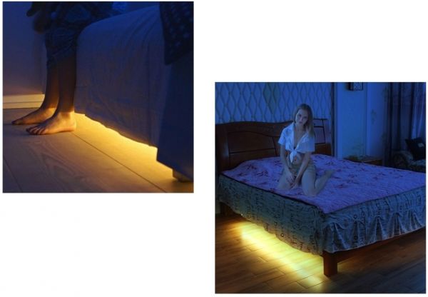Ταινία LED με Ανιχνευτή Κίνησης 1.2m White - Led Digital Bed Lighting