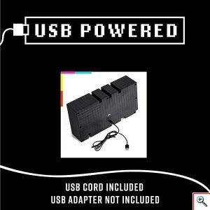 Gaming Διακοσμητικό Φωτιστικό LED USB Game Over