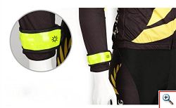 Βραχιόλι Νυκτός Ασφαλείας με Led για ποδηλάτες, αθλητές, clubbers