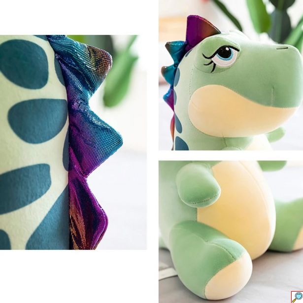 Λούτρινος Μαλακός Δεινόσαυρος Αγκαλιάς 32cm