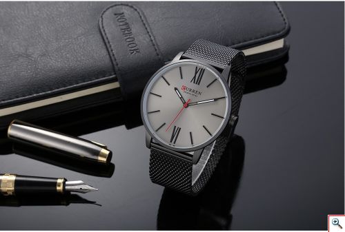 Ανδρικό Ρολόι Curren 8238 - Men Quartz Watch Curren 