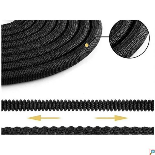 Επεκτεινόμενο Λάστιχο Κήπου Magic Garden Hose 75m Μαύρο