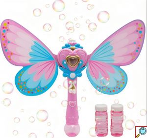 Μαγικό Ραβδί Πεταλούδα για Σαπουνόφουσκες με Μουσική & Φωτισμό LED