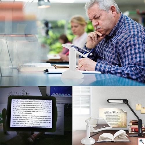Μεγεθυντικός Φακός Hands Free Magnifier με LED-360 μοιρών