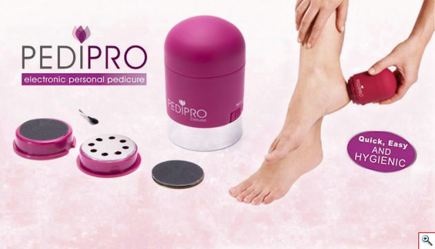 Συσκευή Περιποίησης Ποδιών και Αφαίρεσης Κάλων - PediPro Deluxe