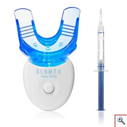 Express Σύστημα Λεύκανσης Δοντιών Glamza Hello Smile + 10ml Whitening Gel