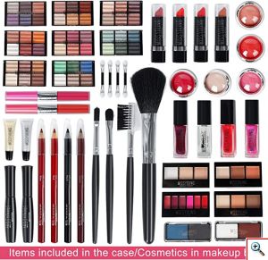 Σετ Βαλιτσάκι Μακιγιάζ - Περιποίησης - Ομορφιάς - Miss Young Make-up Kit