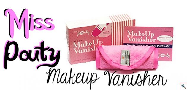 Γάντι Μικρο-ινών για την Αφαίρεση του Μακιγιάζ μόνο με Νερό - Miss Pouty Makeup Vanisher