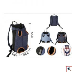Τσάντα Μεταφοράς Backpack Μάρσιπος Σκύλου / Γάτας / Κατοικίδιου - Dog/ Cat Outdoor Carrier 47x40x15εκ