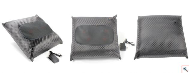 Επαναφορτιζόμενο Ανατομικό Ηλεκτρικό Μαξιλάρι Shiatsu Μασάζ για Όλα τα Σημεία του Σώματος για Σπίτι & Αυτοκίνητο XJY-8015