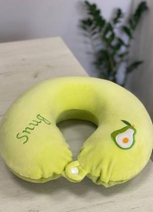 Μαξιλάρι Αυχένα Ταξιδιού 30 x 30cm με Σχέδιο